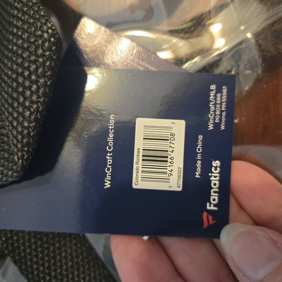 COLORADO ROCKIES CLEAR GAME DAY BAG. - Picture 4 of 4